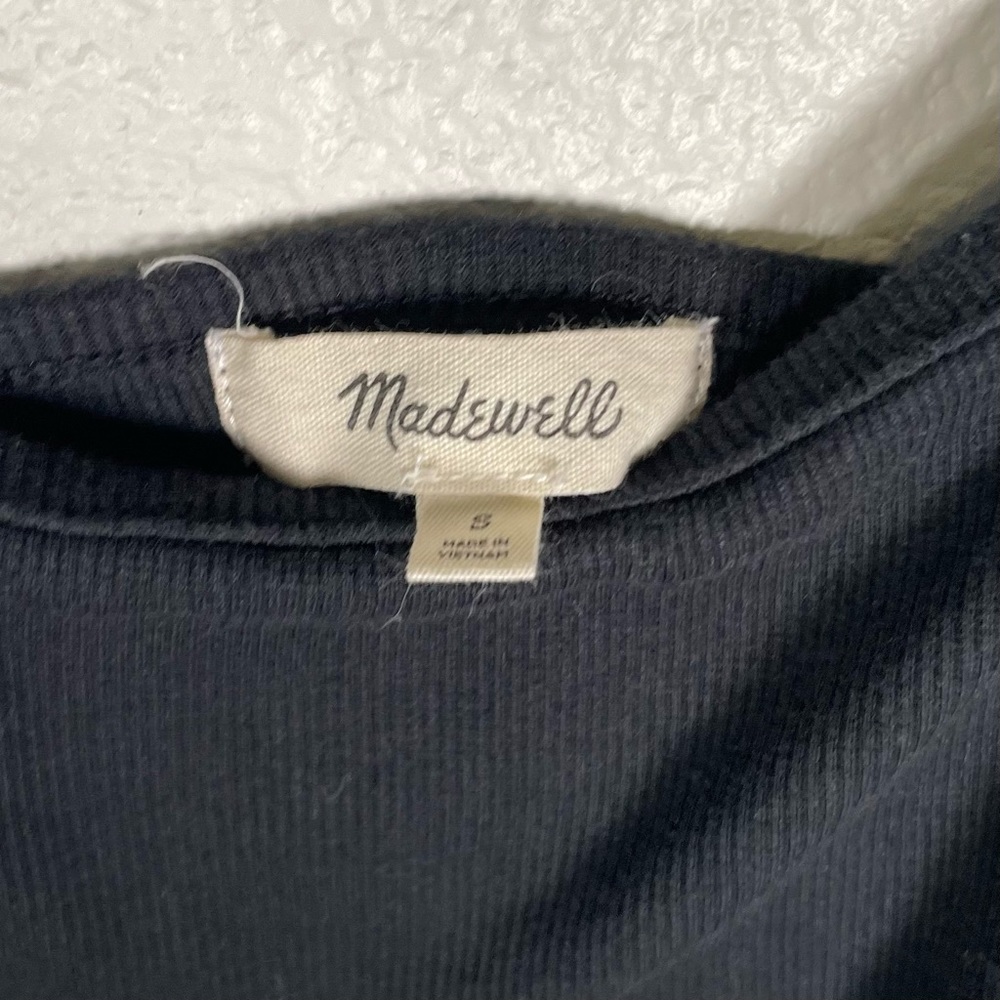 Madewell Ribbed Cami Thong Bodysuit - Picture 7 of 8